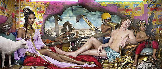 DAVID LACHAPELLE Rape Of Africa200961 x 137,2 cm. 24 x 54 inches
