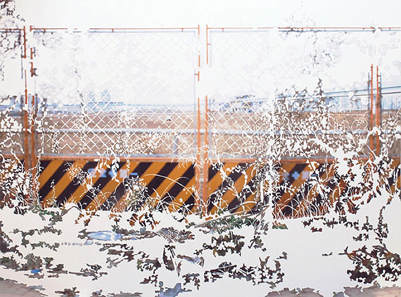 One Day, 2008, Photographic collage, mounted on paper, 89 x 119 cm