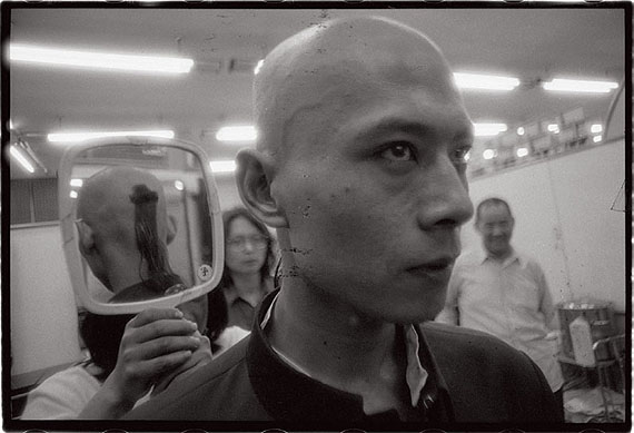RongRong, East Village, Beijing 1994 No. 12, 1994, Gelatin silver print, 100 x 150 cm (Edition of 10) / 50.8 x 61 cm (Edition of 12). (Image courtesy of the artists and Blindspot Gallery)