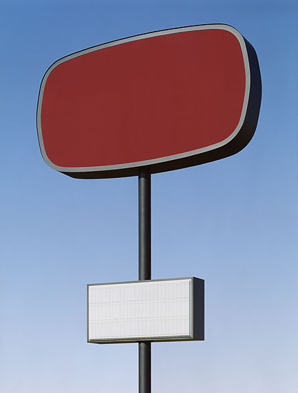 Josef Schulz, Serie SIGNOUT, rot#1, 2009, C-Print/Diasec, 131,5x100cm