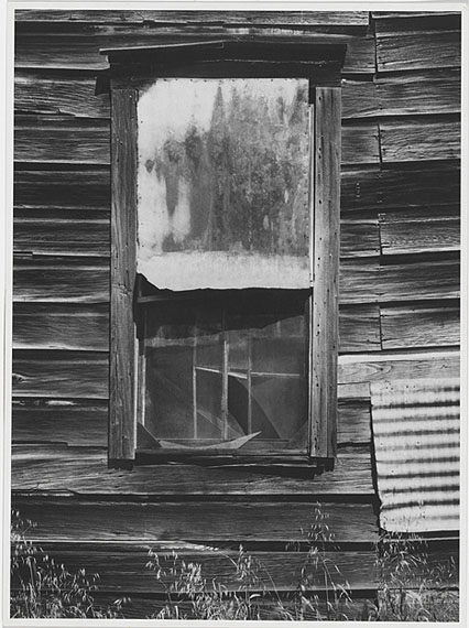Ansel AdamsWindow, Bear Valley, California1973, Polaroid Type 55Gelatin silver print 9.8 x 13.3