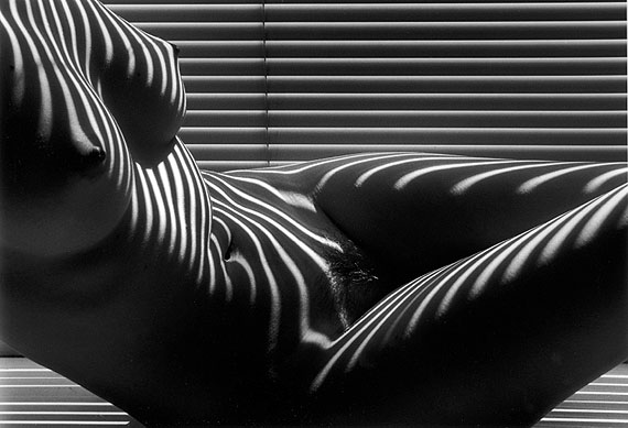 Lucien Clergue Nu zébré, New York 1997Artist ProofSilver Gelatin PrintSigned, dated and numbered, printed 200750 x 60 cm