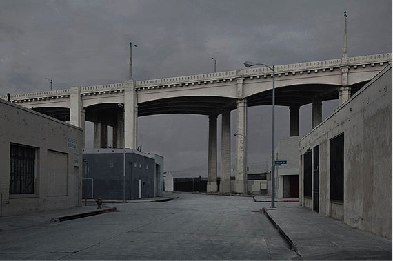 Peter Margonelli, Invisible Geographies: The Bridge, 2007Digital inkjet print, 60 x 90 cm, Edition of 10.(Image courtesy of the artist and Blindspot Gallery)