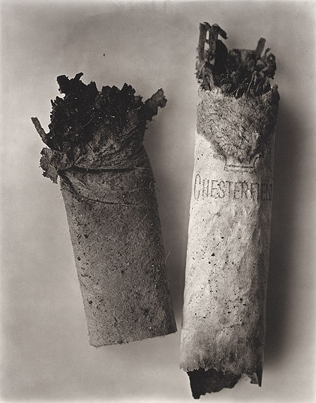 Cigarette No. 34, New York, 1972Platinum/palladium printEdition of 18© by The Irving Penn Foundation