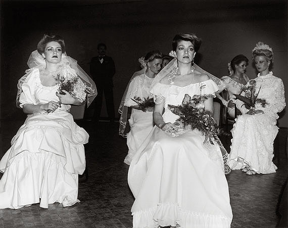 Erasmus Schröter: Brides, Leipzig 1983, silvergelatine
