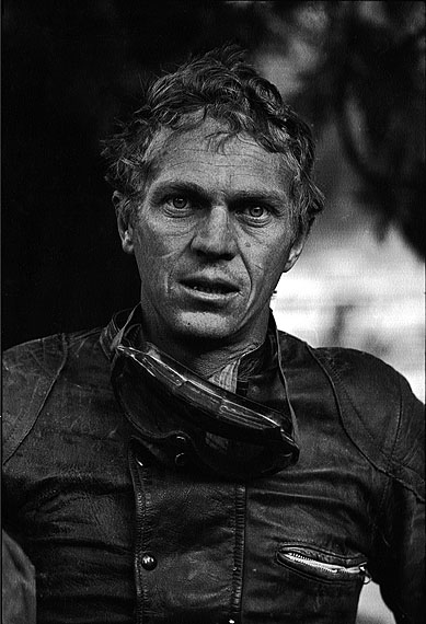 Steve McQueen after motorcycle race, Mojave Desert, California 1963.© John Dominis / Time Inc. All Rights Reserved.