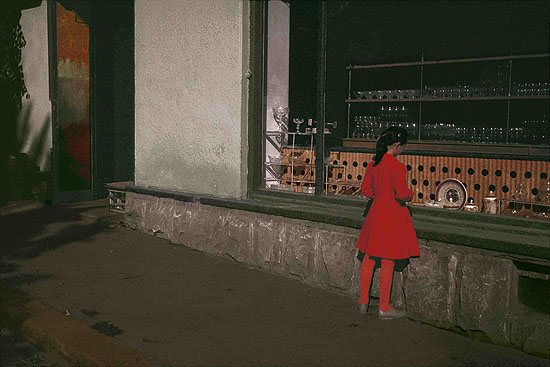 Red Girl 1987 Czernowitz, © Boris Savelev courtesy Michael Hoppen Contemporary, Boris Savelev, Multi layered pigment print on gesso coated aluminium, edition of three, 120 x 80 cm