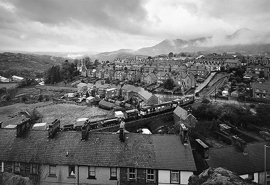 Ffestiniog Railway, Blaenau Ffestiniog, Snowdonia 1994 © John Davies