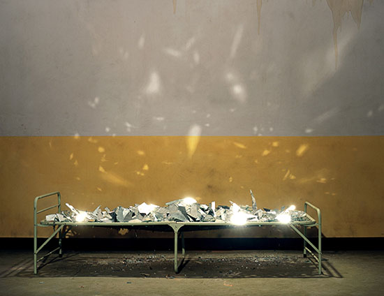 CHEN Wei: "Light on the Folding Bed", (2009) Digital Fine Art Print. 100cm x 130cm, Edition of 6., © CHEN Wei. Courtesy of m97 Gallery.