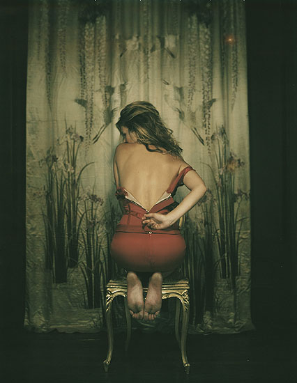 Kate unzipping dress, 2002© Mary McCartney DonaldC-type print101 x 76 cm