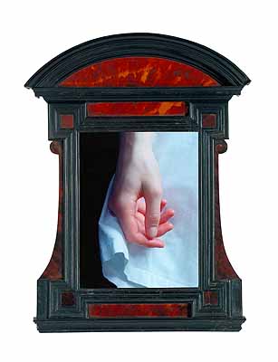 @ Carla van de Puttelaar, untitled 2000 Tabernacle frame, Italy 17th century