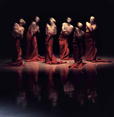Janet Riedel Bewegungsstudie Shen Wei, 2005 Ilfochrome-Print