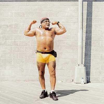 Peter Granser: » Bodybuilder« aus »Coney Island«, 2003