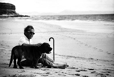 © Robert Lebeck . Willy Brandt, Fuerteventura 1972
