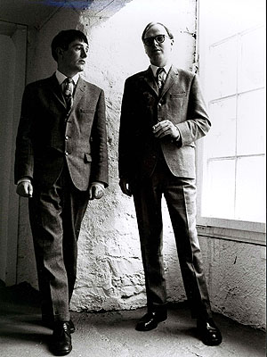Angelika Platen (*1942)Gilbert & George, Kassel, 1972Oversized gelatine silver print (120 x 80 cm) mounted on aluminiumSigned, titled, dated, and numbered, in an edition of 5