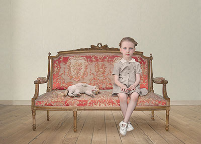 The Waiting Girl, 2006 @ Loretta Lux / Courtesy of Yossi Milo Gallery, New York and Torch Gallery, Amsterdam
