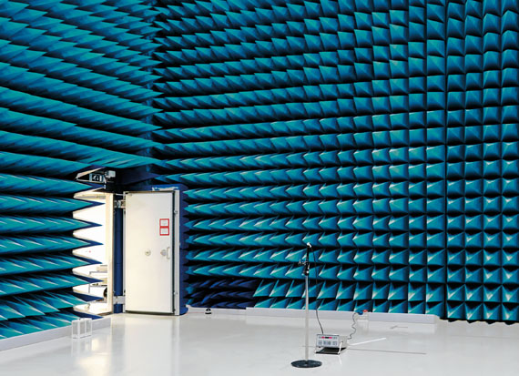 Vincent Fournier: SPACE PROJECT - Anechoic Chamber, European Space Research and Technology Centre [ESTEC], Noordwijk, the Netherlands 2008