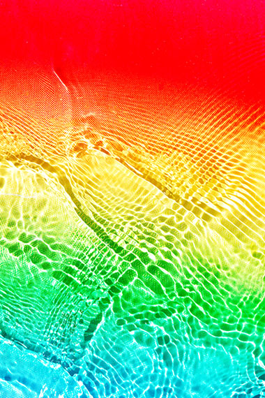 Untitled (Rainbow Waves 16), Rainbow Waves, 2013 © Taisuke Koyama/G/P Gallery