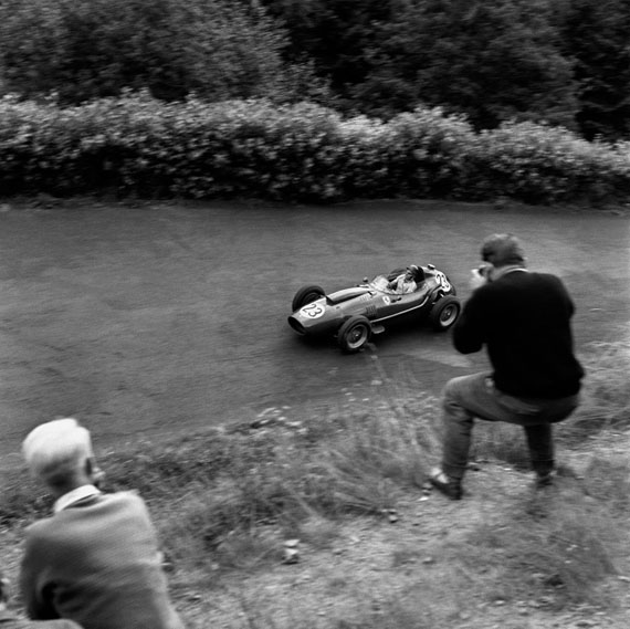 Jesse Alexander. Phil Hill, Ferrari, Nurburgring, 1958