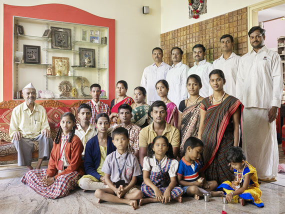 Nora Bibel, Panduranga, Bangalore, Indien, 2014. Aus der Serie Family Comes First