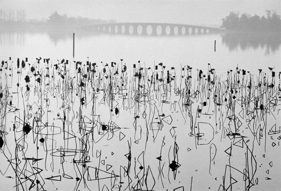 RENÉ BURRI Kunming Lake, Beijing, 1964 Gelatin silver print, signed by artist on label Edition of 7 50 x 70 inches