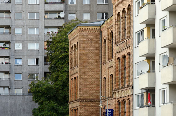 BERLIN — Urbane Textur einer Großstadt