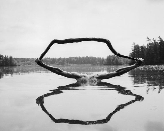 ISMO'S STICK, FOSTERS POND, 1993Gelatin silver print, 20 x 24 inches (50.8 x 61 cm). From an edition of 25