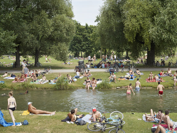 Simon Roberts: English Garden, Munich, Germany, 2015 (opened 1792)