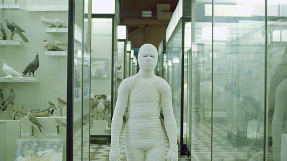 ​Anton Vidokle Immortality and Ressurection for All! 2017, film still. Courtesy the artist
