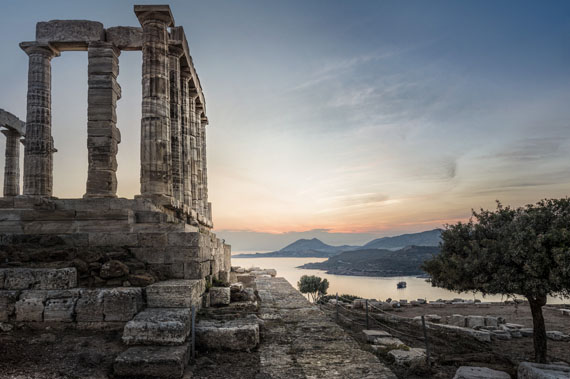 Jan Windszus: Griechenland, Poseidon Tempel