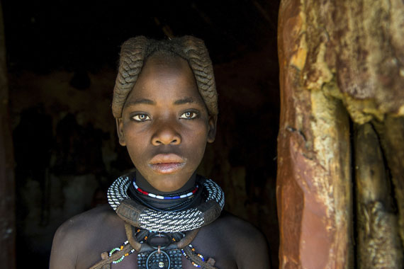 Himba Mädchen, Namibia © Michael Runkel