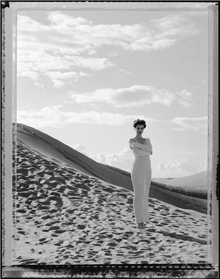 Werner Mahler: Gran Canaria, Wüste 02, Gelatine Silber Abzug auf Bartpapier, 140 x 110 cm