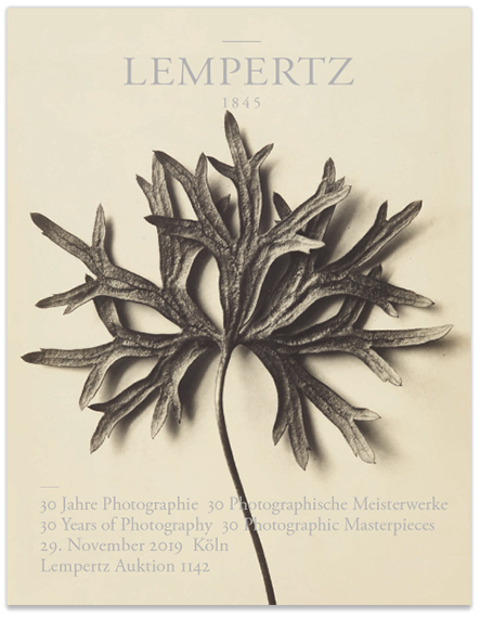 30 Years of Photography at Lempertz – 30 Photographic Masterpieces