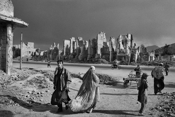 Der einst prachtvolle Jade Maiwan Boulevard. Kabul, Afghanistan. 1996
© Sebastião Salgado