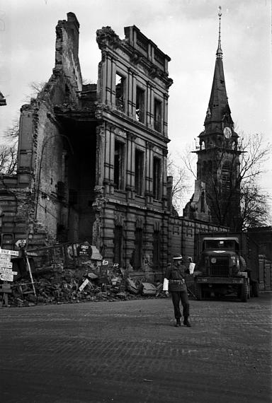 Lee Miller: plaster work, Aachen, Germany, 1945 © Lee Miller Archives England 2022 www.leemiller.co.uk