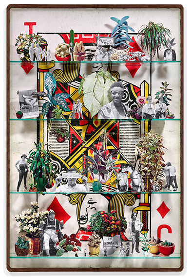 Matt Lipps / All in: Jack of Diamonds, 2021Image size 182.9 x 119.4 cm (72 x 47 inches) / framed 185.4 x 121.9 x 5.1 cm (73 x 48 x 2 inches)Edition of 5 plus 2 AP