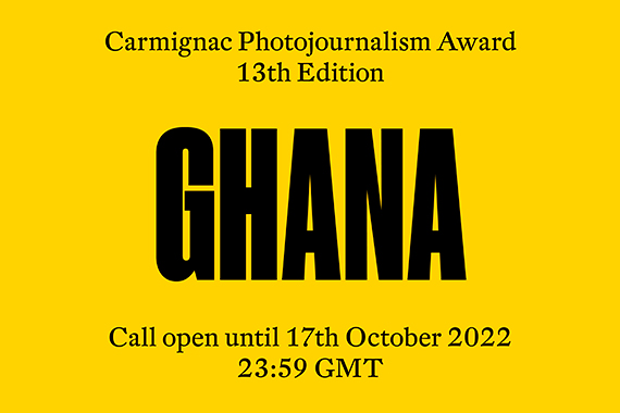 13th Edition of the Carmignac Photojournalism Award