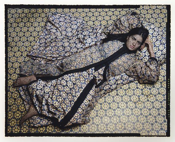 Lalla EssaydiHarem #10, 2009chromogenic print mounted to aluminum and coated in laminate, 48 x 60 in.Courtesy of the Artist and Edwynn Houk Gallery, New York
