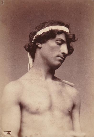 © Jean-Baptiste Igout: étude académique, portrait, c. 1870