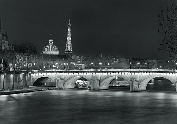 Pont Neuf, Les Ponts de Paris la nuit © Gary Zuercher
