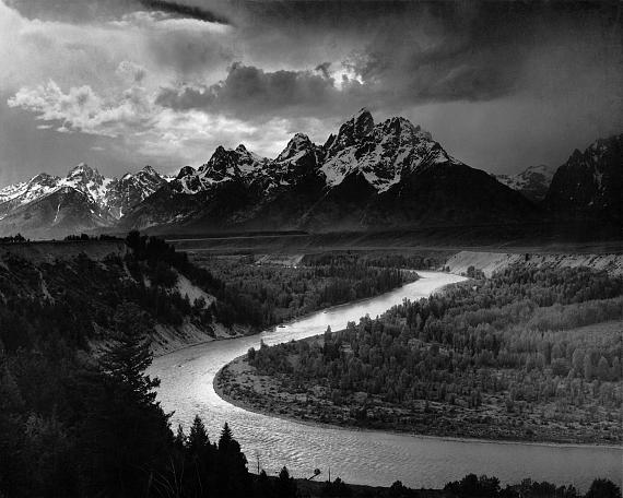 Ansel AdamsThe Grand Tetons and Snake River, 1942Gelatin silver printEstimate: $60,000—80,000