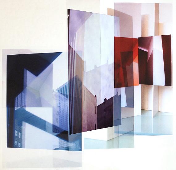 Susa Templin
Transparency #2, 2024
Collage, Farbfotografien, Pigmentdruck auf transparenter Siebdruckfolie
152 x 130 cm 
Unikat