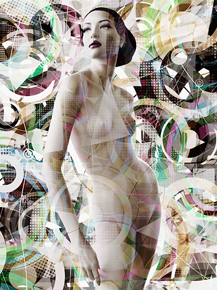 Valérie Belin, Electra (Super Models series), 2015, Pigment print, 177,5 x 134,5 cm, Edition of 6 + 2 AP