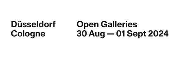 Düsseldorf Cologne Open Galleries  2024