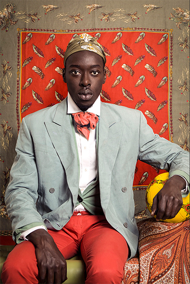 Omar Victor Diop  Omar Ibn Said, 2015 from the series Diaspora (2014–2015) Courtesy Galerie MAGNIN-A, Paris