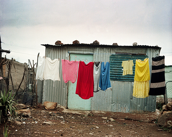 South Africa. Johannesburg. Thokoza. 2013. Ziyanda’s clothing. © Lindokuhle Sobekwa