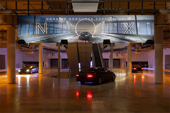 LAWRENCE LEK, NOX, 2023. © LAWRENCE LEK. IN AUFTRAG GEGEBEN VON LAS ART FOUNDATION. FOTO: ANDREA ROSSETTI