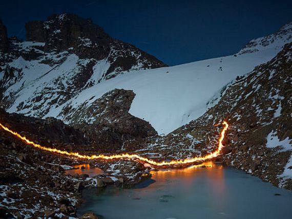 The Lewis Glacier, Mt. Kenya 1987, 2014
© Simon Norfolk, 2025