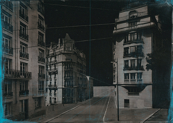 © Paolo VENTURA, Série Promenades de nuit, Tinplate 1, 2025 