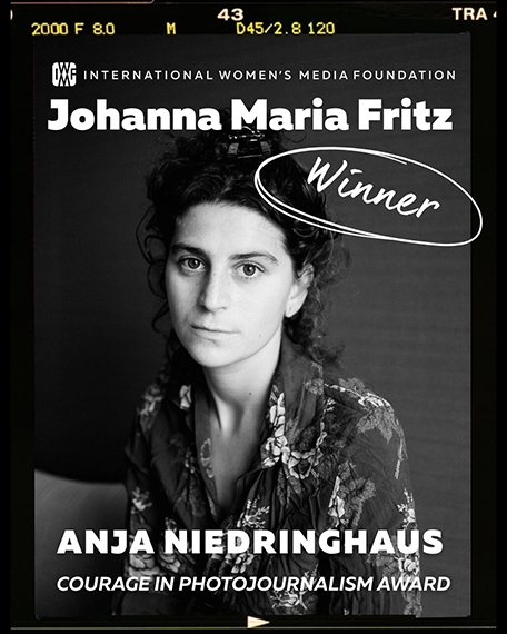 2025 Anja Niedringhaus Courage in Photojournalism winner